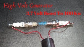 DC 3.7V to 400kv Boost Step up Power Module High Voltage Generator 3.7 Volt  to 400000 Volt 