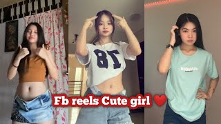 Fb reels Cute girl ❤️ short video ep217 #fypシ゚viral #fypchallenge #fypviral