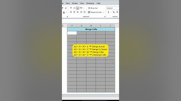 Excel Shortcut You NEED to Know — Merge Like a Pro!