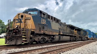 YN2 CSX AC44CW 249 Leads I037-14 at Dyal Hill, FL