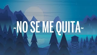 Maluma - No Se Me Quita (Letra/Lyrics) ft. Ricky Martin chords