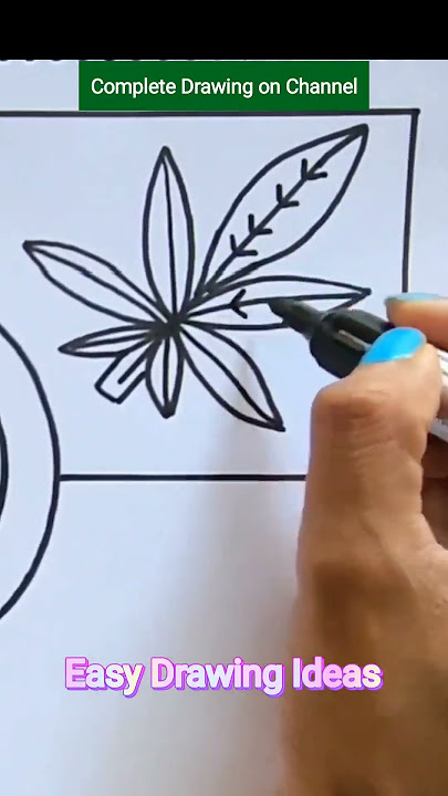 Anti-Drug poster drawing | Say No to drugs poster | Marijuana leaf drawing #youtubeshorts #shorts