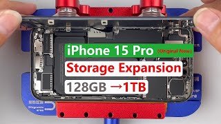 iphone 15 pro storage expansion | 128gb to 1tb