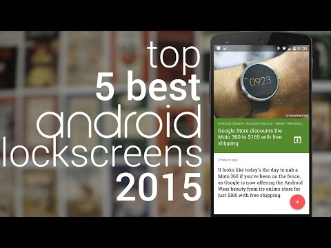 Top 5 Best Android Lockscreen Apps | 2015