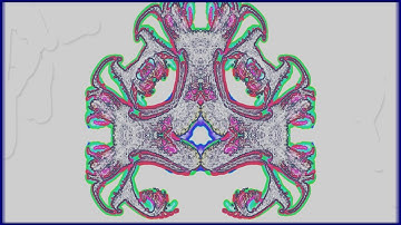 A sound and visual synthesizer created in touchdesigner  -  6 oscillators