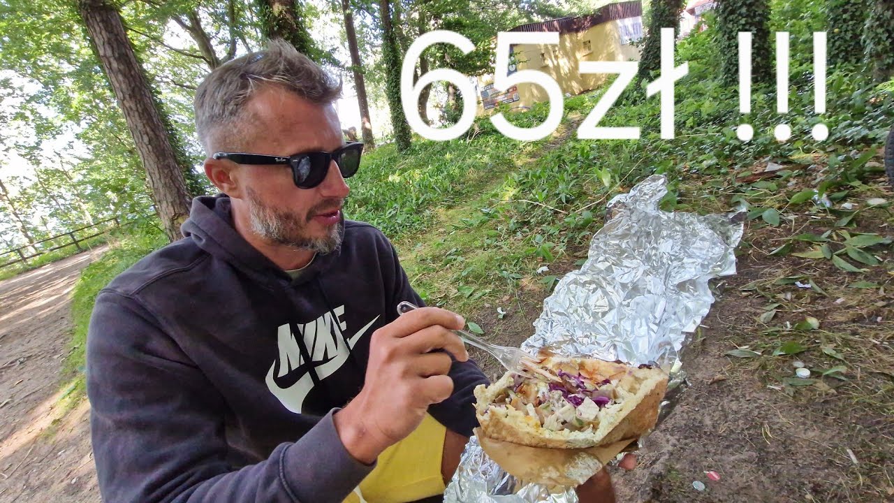 Jem najdroższego kebaba w swoim życiu - 65zł nad polskim morzem w  Jastrzębiej Górze 