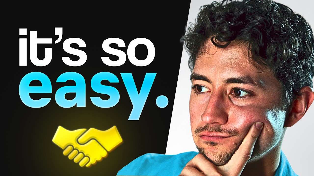 If you're struggling to land your first AI client, watch this