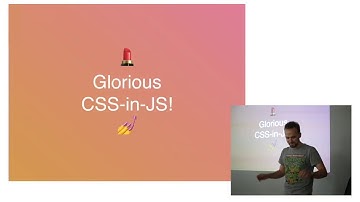 CSS-in-JS in React: Why, current state, and bright future - talk by Andrii Los