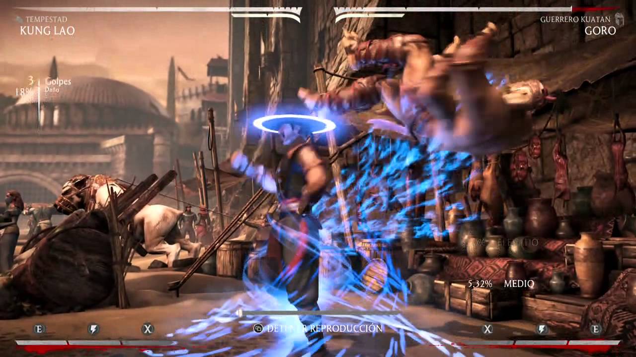 MKX: Kung Lao Tempest  NJPx4 (New Tech) (By ETC Mcfly)
