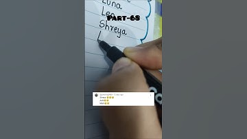 Writing my subscribers name🌸|Part-68|Comment your name#trending #viralshort #youtubeshorts