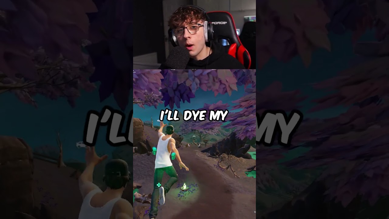 Fortnite, But If I Touch Grass I Eat Spiciest Chili 🌶️