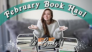 An Unexpectedly HUGE Book Haul | 27 BOOKS!!