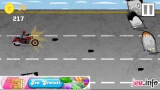 Jeu Moto Racing Jeu - Attaque de Zombies - Gratuit iPhone screenshot 3