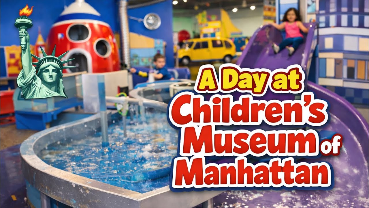 A Day at Children’s Museum of Manhattan | NYC with Kids | Family Vlog