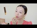 Gucci Rouge de Beauté Brillant Glow & Care Shine Lipstick Swatches I 5 Shades