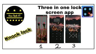Three in one screen and app lock application  KNOCK LOCK screenshot 2