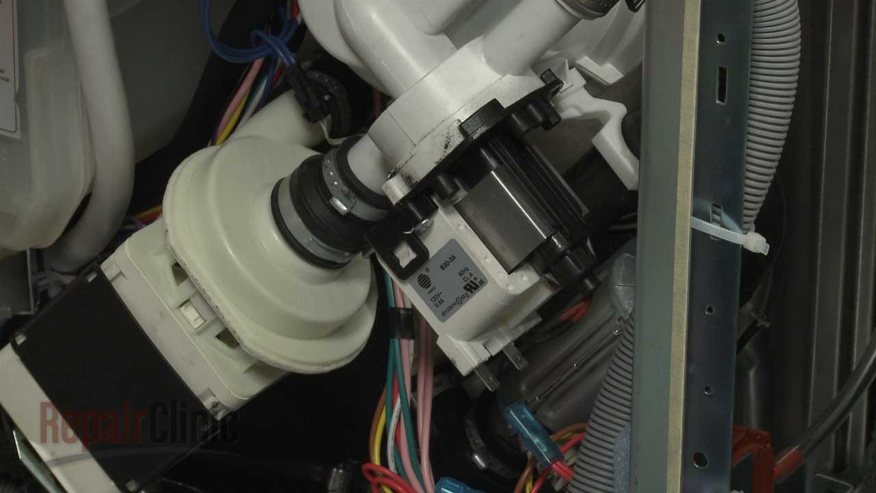 bosch dishwasher drain pump noise