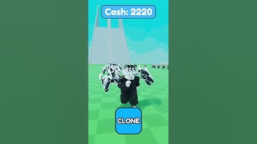 having my own clone army #roblox #shorts #robloxshorts