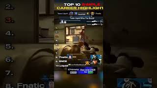 Prime Simple was the Goat #cs2 #gaming #shorts #simple