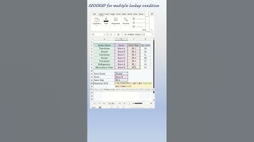 XLOOKUP for Multiple Lookup Values