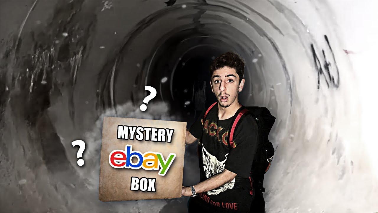 Unboxing a $1,000 EBAY HAUNTED MYSTERY BOX! **IN THE HAUNTED TUNNEL ...