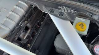 Aston Martin Vantage V8 2009. Engine Close Up