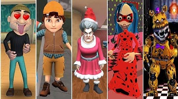 Dark Riddle 2 Updater Christmas ( All Skin ) Gameplay Walkthrough : Part 37