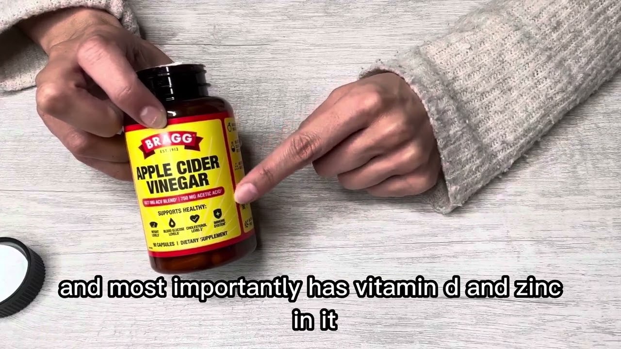 Bragg Apple Cider Vinegar Capsules with Vitamin D and Zinc Review