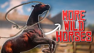TAMING WILD HORSES WITH EUGENE ✨ Wild Horses and Adoption (RDR2 RedM RP)
