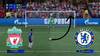 Liverpool vs Chelsea FIFA 22 Penalty shootout screenshot 5