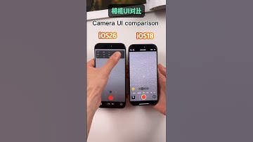 iOS 26 vs iOS 18 Full Comparison 🔥 | New Features, UI Changes, & Camera Test! #shorts #shortsfeed