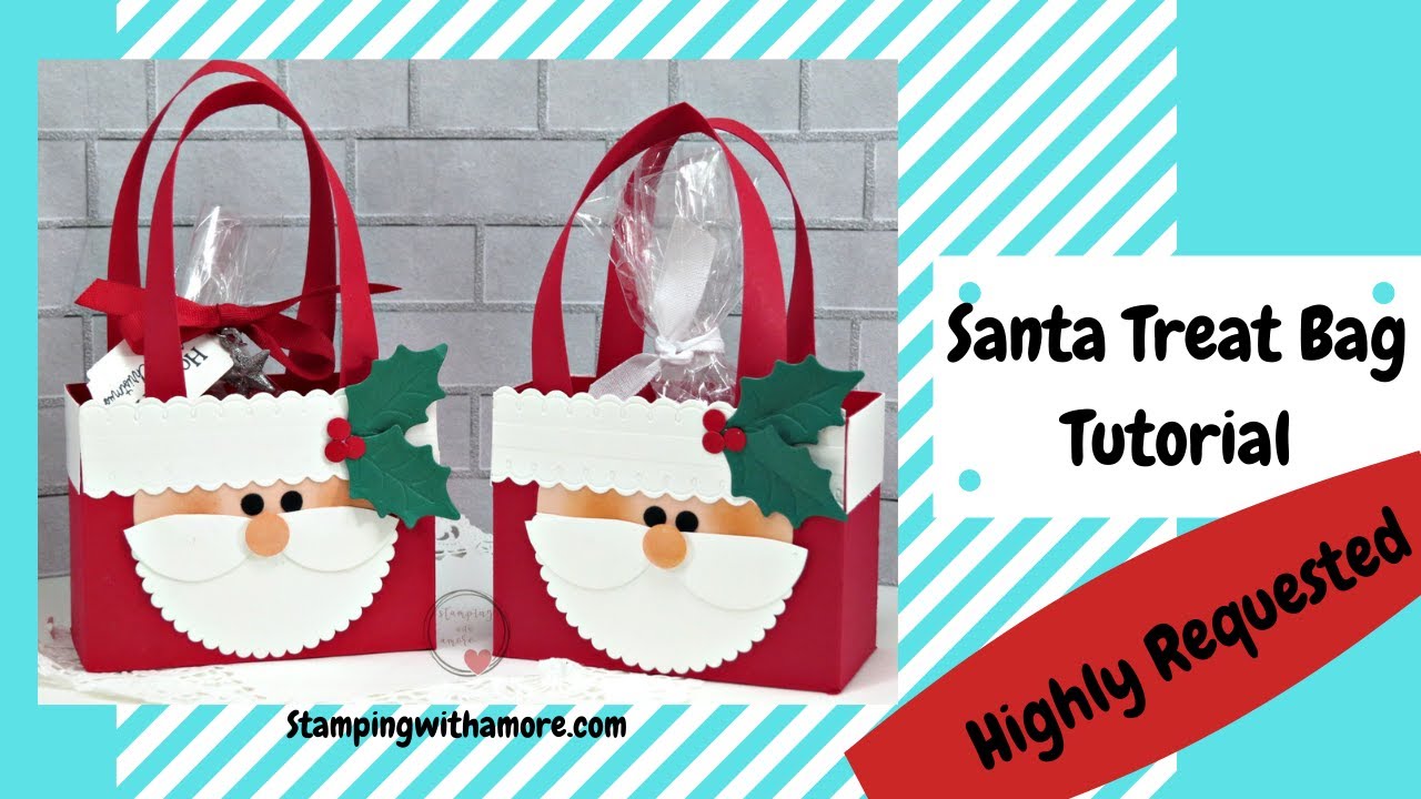 Santa Treat Bag Tutorial