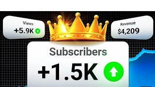 រក 1K Subscriber លឿន តាមវិធីនេះ -100% រកលុយតាម YouTube 💵💰
