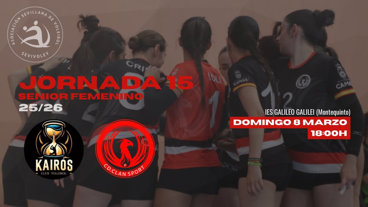 JORNADA 15 | Sevivoley | CV Kairós - Senior Femenino