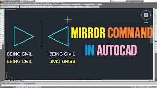 MIRROR command in AutoCAD | AutoCAD Tutorials for Beginners
