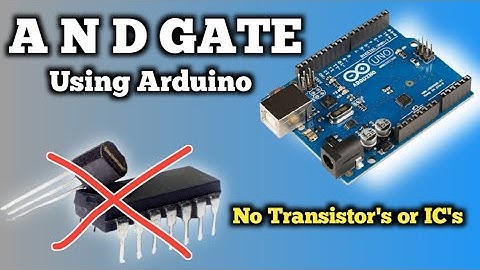 AND GATE PROJECT USING ARDUINO