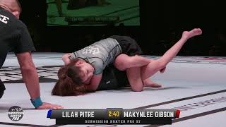 Submission Hunter Pro 97 Lilah Pitre vs Makynlee Gibson