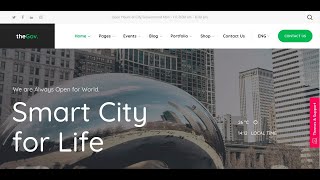 TheGov - Municipal and Government WordPress Theme | City Government WordPress Theme