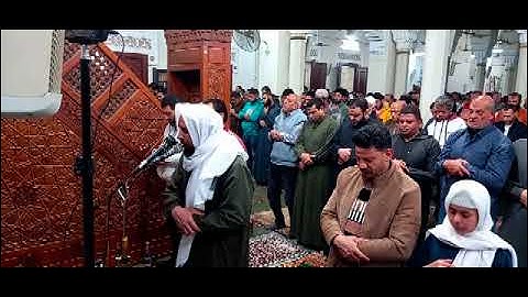 تلاوةخاشعة(وعلى الثلاثة الذين خلفوا حتى اذا ضاقت) من ليالى رمضان لعام 1445ه‍ لفضيلة الشيخ رمضان عمار