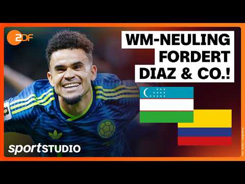 Usbekistan – Kolumbien  Highlights | Gruppe K, FIFA WM 2026 | sportstudio