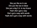 Blake Shelton She's Got a Way With Words Lyrics