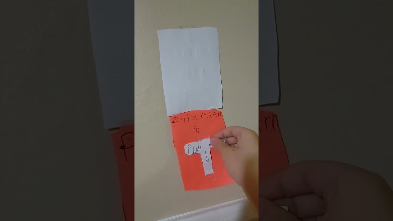 paper fire alarm test number nine