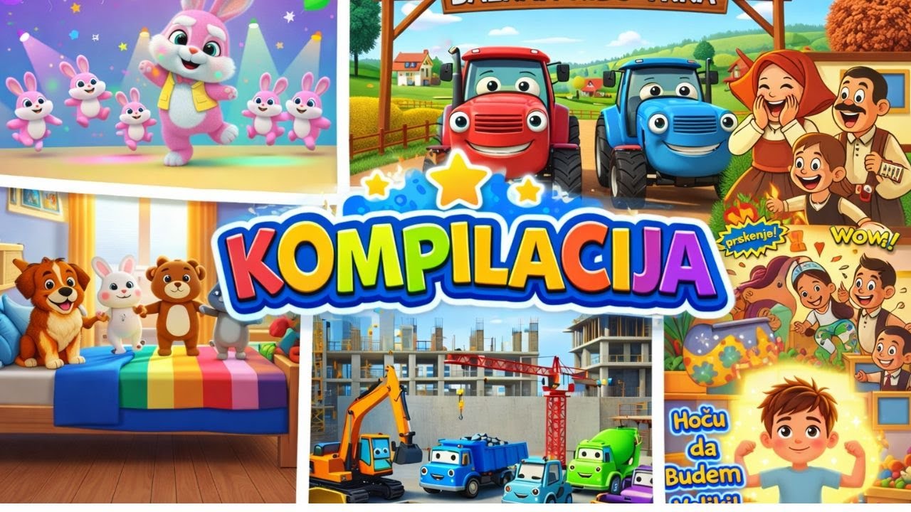 Zekin Ples 🐰 i Još Veselih Dečijih Pesmica 🎶 | Balkan Kids