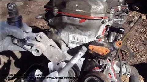 How to assemble engine VVT-i Toyota Part 38: Tensioner drivebelt