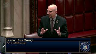 NYS Senator Dean Murray Speaks On The Senate Floor About Legislative Bill - S88A