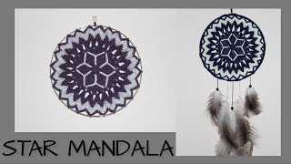 Crochet Star Mandala for Christmas by Amira Crafts 1,090 views 3 years ago 38 minutes