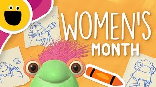 Marvie Talks About Women's History Month (Sesame Studios)