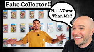 An Actual FAKE Comic Book Collector?
