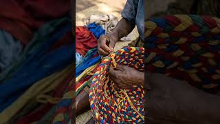 Poor Village Woman Transforms Old Clothes Into Stunning Luxury Woven Basket 🧺✨🤯