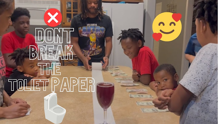 Don't Break the Toilet Paper| Kids and Family funny game! #familygames #gaming #topgames